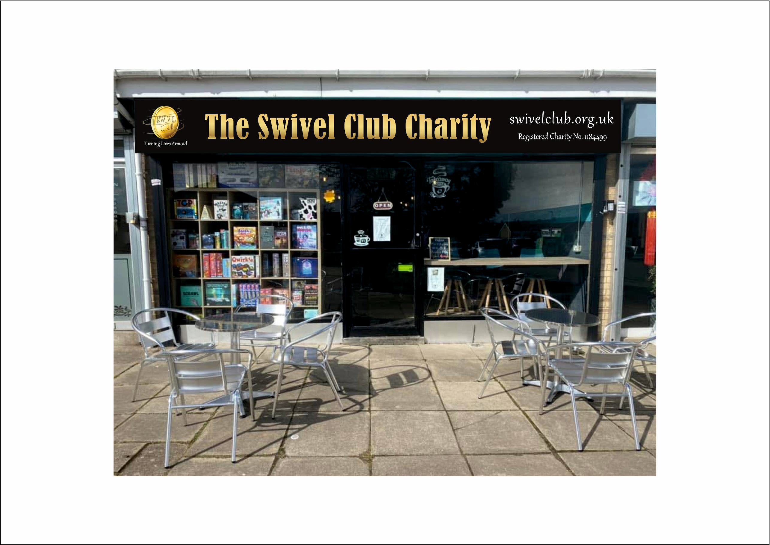 Swivel Club Charity shop image